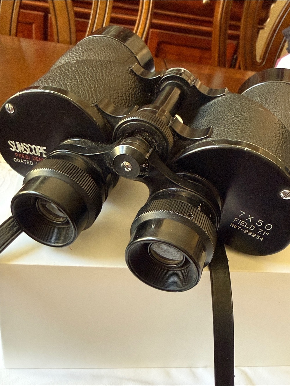 Vintage Sunscope Japan 7x50 binoculars